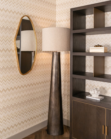 Lampeskjerm Zera biscotti 50Ø Richmond Interiors Lampeskjerm