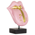 Dekorativ gjenstand Tongue rosa Richmond Interiors Pynteartikler