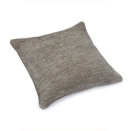 Pute 53x53 Textured Chenille Grey Voyage Homefactory 