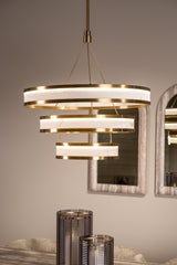 Lysekrone Cealora hvit Richmond Interiors Taklampe