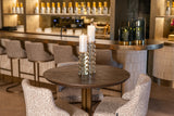 Barbord Revelin mørkebrun 80Ø Richmond Interiors Barstol