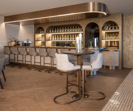 Barbord Revelin mørkebrun 80Ø Richmond Interiors Barstol