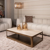 Pute Ivy brun labyrint Richmond Interiors Pute