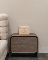 Nattbord Bedford brun med 2 skuffer Richmond Interiors Nattbord