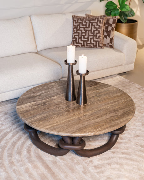 Salongbord Chainey askebrun Richmond Interiors Sofabord