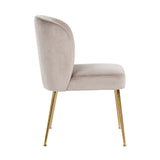 Spisestol Cannon khaki fløyel Richmond Interiors Spisestol