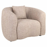 Lounge chair Luxandra sand tweed Richmond Interiors Lenestol