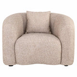 Lounge chair Luxandra sand tweed Richmond Interiors Lenestol