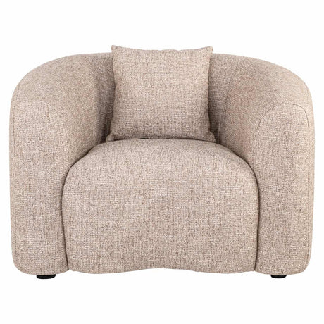 Lounge chair Luxandra sand tweed Richmond Interiors Lenestol