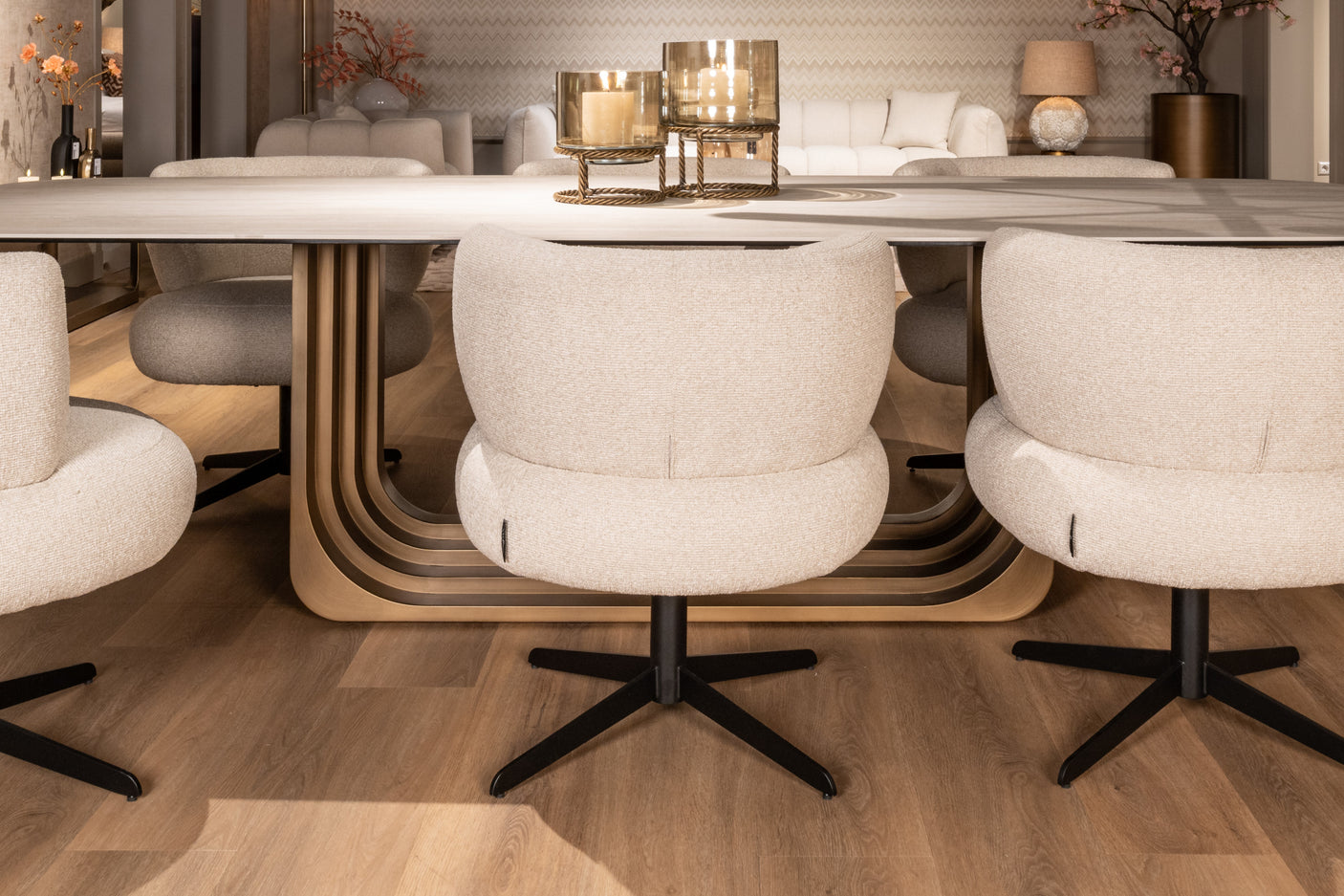 Spisebord Maxfield beige 300 Richmond Interiors Spisebord