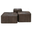 Coffee table Cubes Brunzae Sett med 3 Richmond Interiors Sofabord