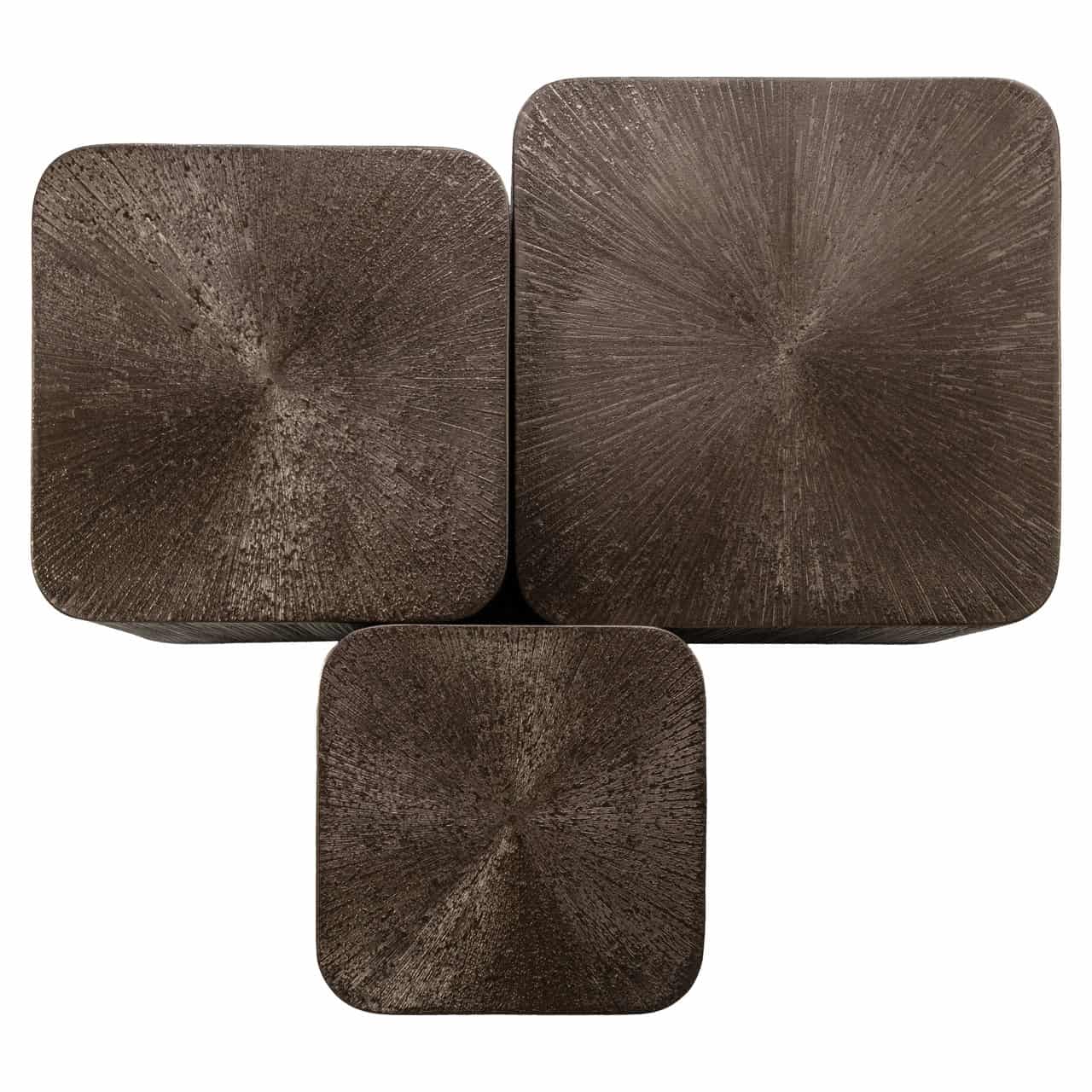 Coffee table Cubes Brunzae Sett med 3 Richmond Interiors Sofabord