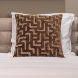 Pute Ivy brun labyrint Richmond Interiors Pute
