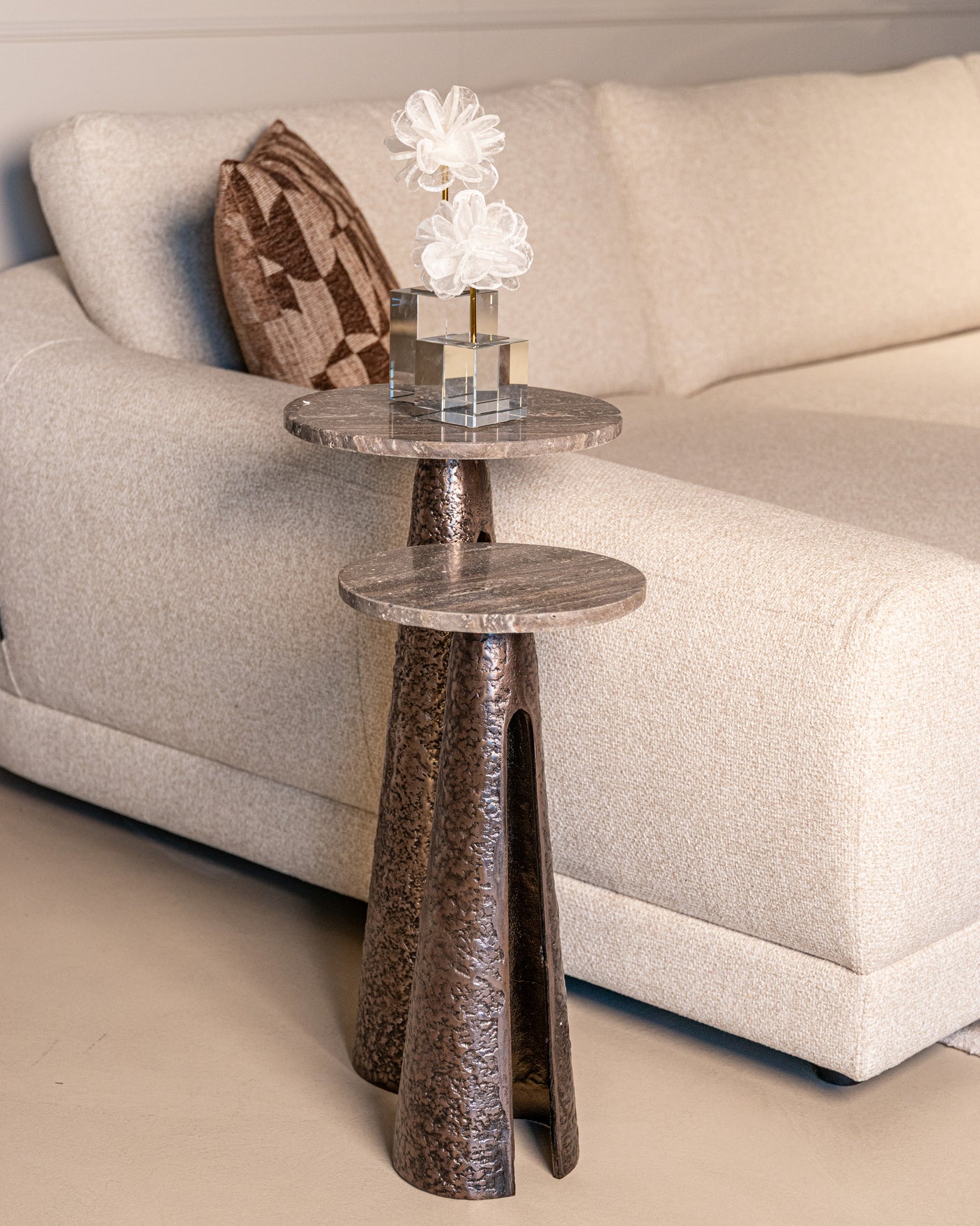 End table Eldora bronze 30Ø Richmond Interiors Sidebord
