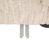 Sofa Pandora beige angora lounge left Richmond Interiors Sofa
