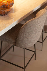 Counter stool Pullitzer brun tweed Richmond Interiors Barstol