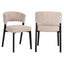 Spisestol Zeno beige leopard Richmond Interiors Spisestol