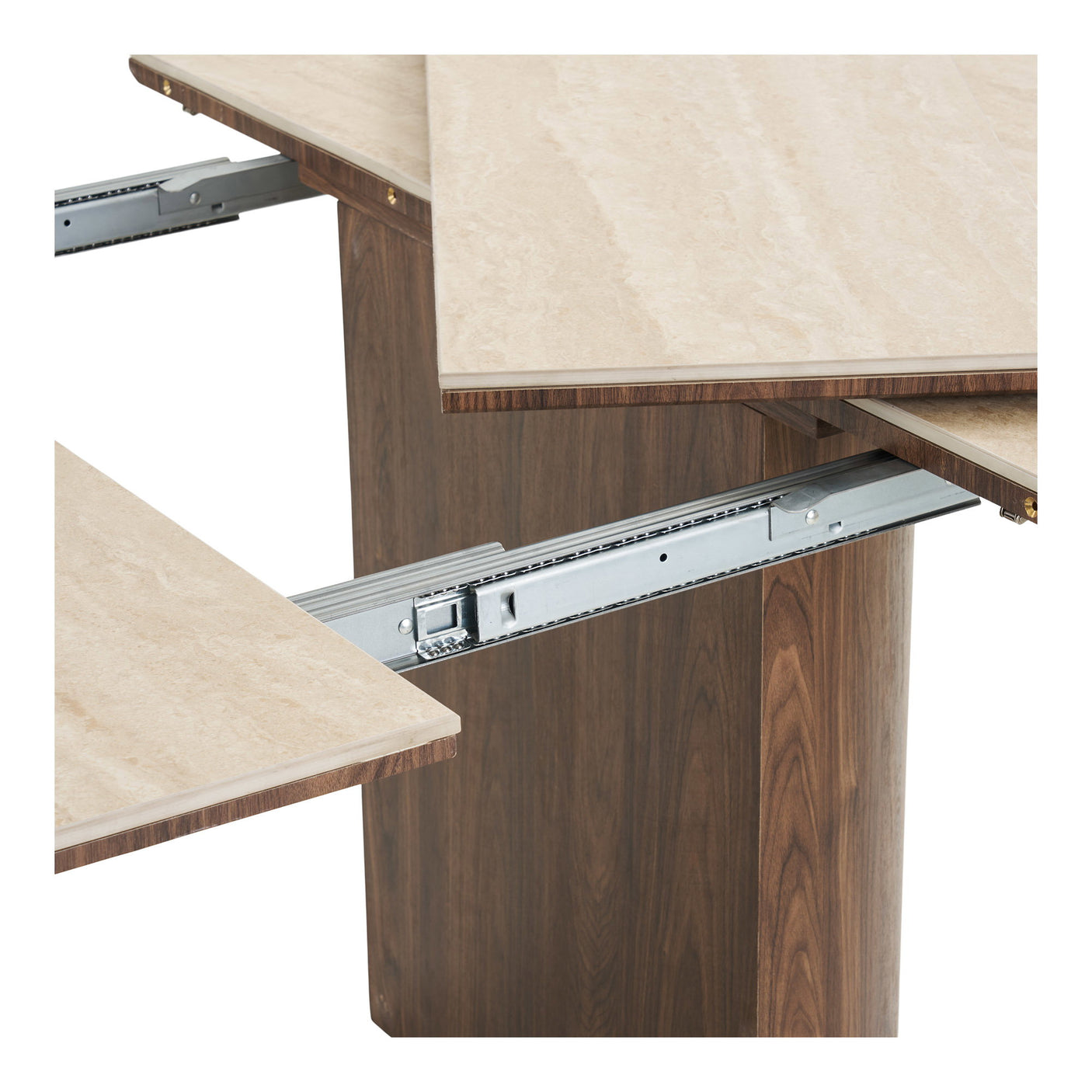 Delphi spisebord Ø120 med ileggsplater House Nordic Spisebord