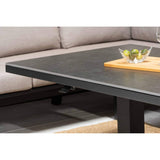 Orlando hjørnesofa - sort - QDF Hartman sofa