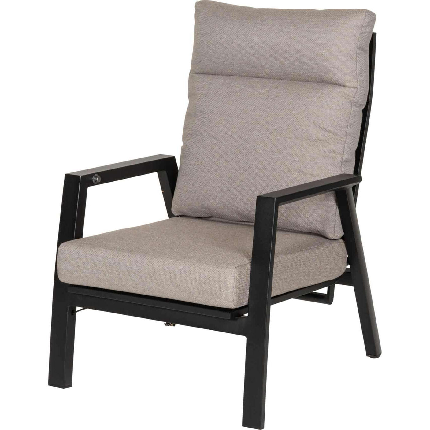 Orlando regulerbar sofastol - sort - QDF Hartman Lenestol