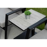 Orlando regulerbar sofastol - sort - QDF Hartman Lenestol