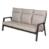 Orlando 3-seter sofa med regulerbar rygg - sort - QDF Hartman Sofa