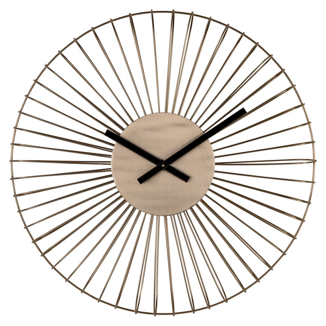 Clock Wirle gold Richmond Interiors Veggur