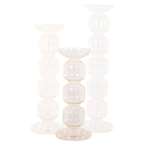 Lysestake Rabia ravgul liten Richmond Interiors Lysestake