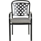Preston spisestol - Riven Grey Hartman spisestol