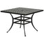 Preston spisebord 102x102 - Riven Grey Hartman Spisebord