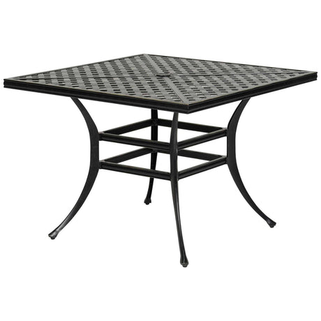 Preston spisebord 102x102 - Riven Grey Hartman Spisebord