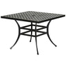 Preston spisebord 102x102 - Riven Grey Hartman Spisebord