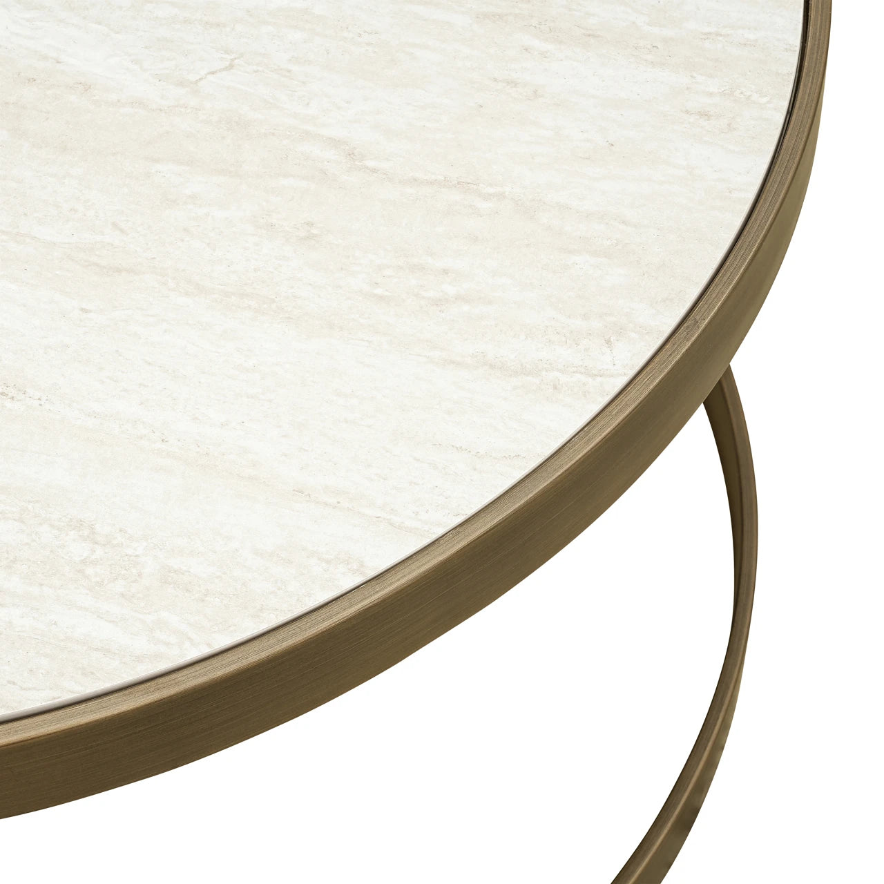 Salongbord Tivoli hvit sett med 2 Richmond Interiors Sofabord