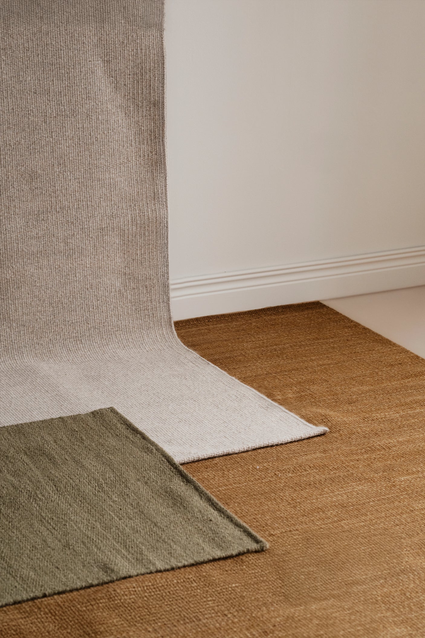 Moorfields teppe 80x200 beige ull Rowico Teppe