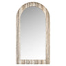 Mirror Calvo grå faux travertin Richmond Interiors Speil