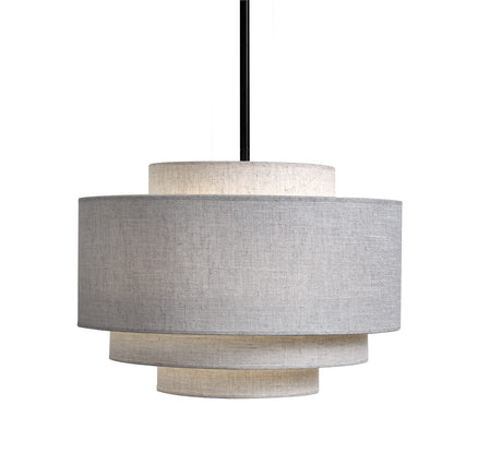 Taklampe Canton Ø50cm x H36,5cm skjerm lin Sand Homefactory 