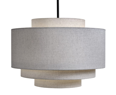 Taklampe Canton Ø70cm x H50,5cm skjerm lin Sand Homefactory 