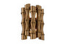 Vegg lampe Tampa Brass L21.5 x W13 x H32cm Homefactory 