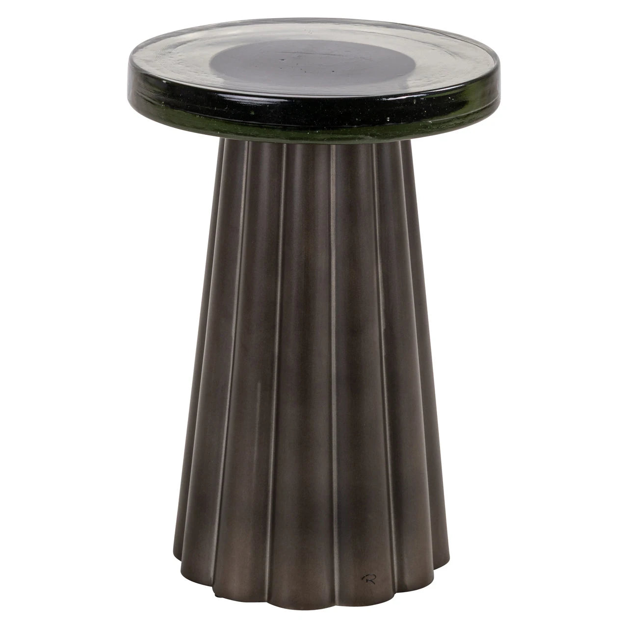 Endebord Barwick messing antikk Richmond Interiors Sidebord