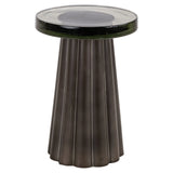 Endebord Barwick messing antikk Richmond Interiors Sidebord