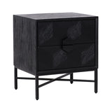 Nattbord Blax svart Richmond Interiors Nattbord