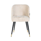 Spisestol Alicia FR hvit chenille brannhemmende Richmond Interiors Spisestol
