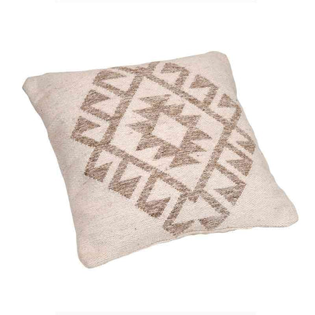 Pute 53x53 Kelim no 2 ivory/beige Homefactory 