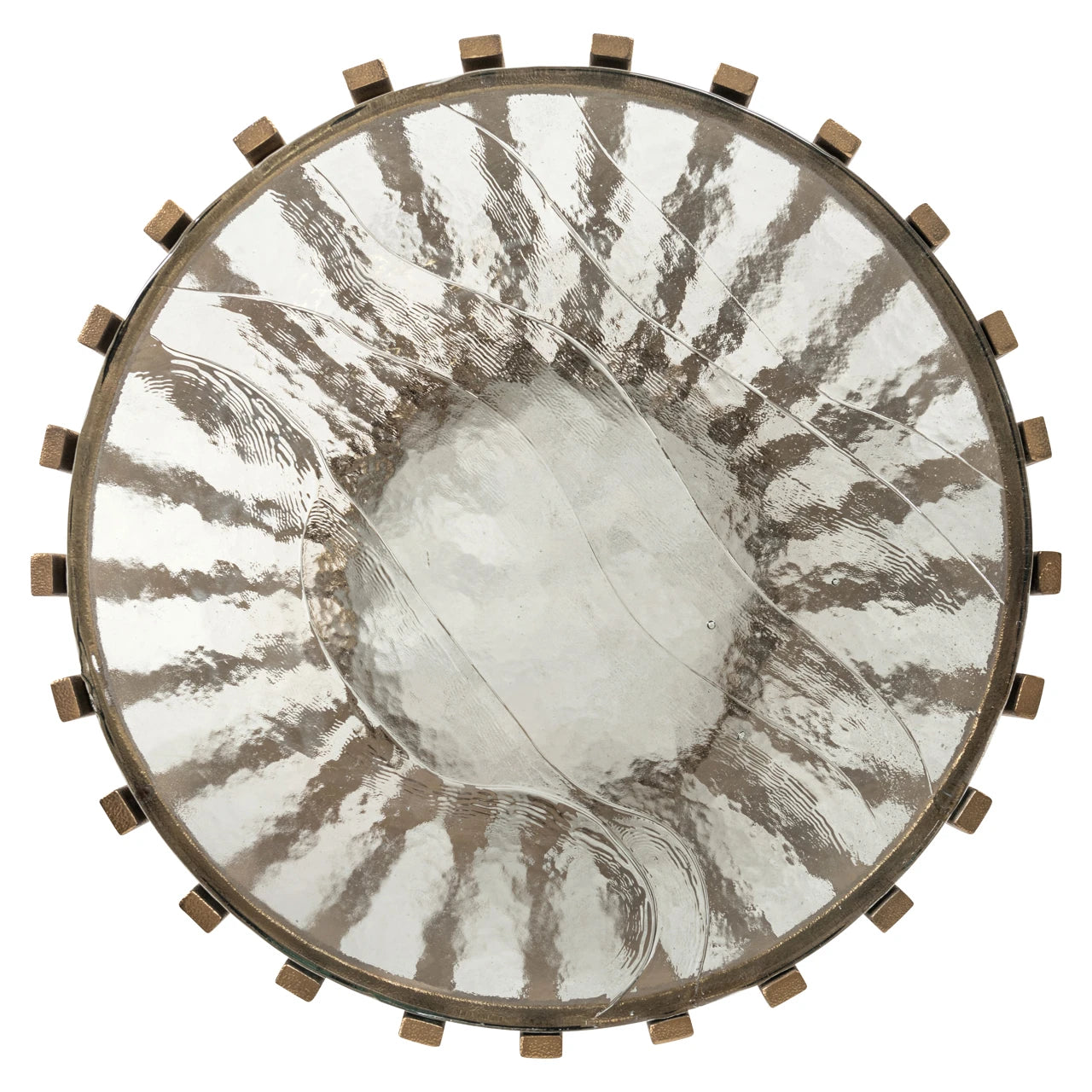 Endebord Volante gull 47,5Ø Richmond Interiors Sidebord