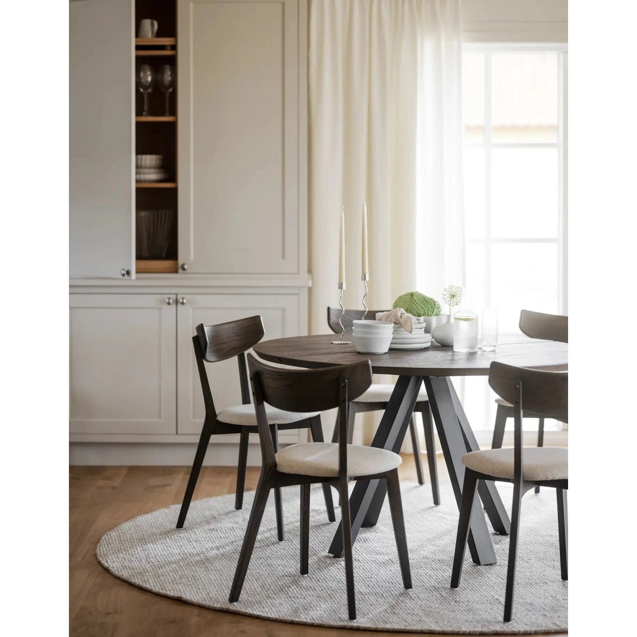 Carradale spisebord Ø130 Rowico Spisebord