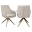 Spisestol Lisonne cayenne brun svingbar brannhemmende Richmond Interiors Spisestol