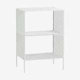 TUO seng/sidebord i jern - 40x30 cm - hvit Nordal WALL/ DISP