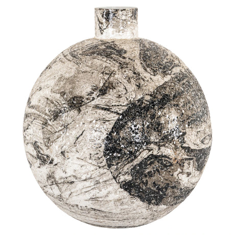 Vase Delisha svart/hvit Richmond Interiors Vase