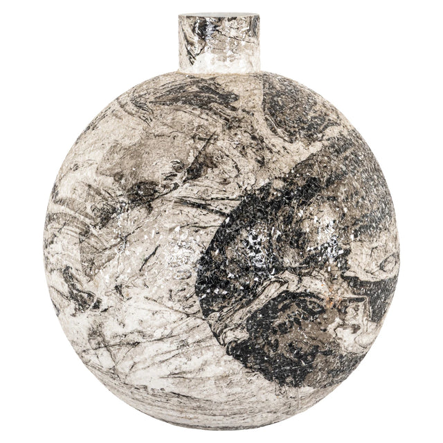Vase Delisha svart/hvit Richmond Interiors Vase