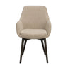 Denley lenestol lys beige stoff/brune eikebein Rowico Lenestol